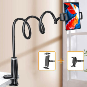 Gooseneck Phone Holder Tablet Stand for Bed