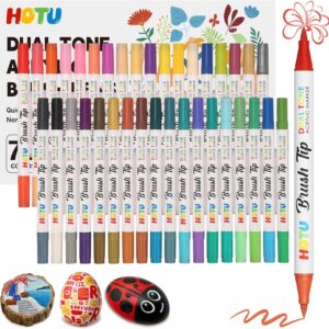 HOTU 72 Colors Acrylic Paint Markers